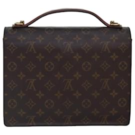 Louis Vuitton-LOUIS VUITTON Monogram Monceau 28 Hand Bag 2way M51185 LV Auth 87873-Monogram