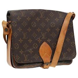 Louis Vuitton-LOUIS VUITTON Monogram Cartouchiere GM Shoulder Bag M51252 LV Auth 86787-Monogram