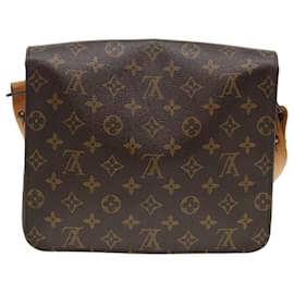 Louis Vuitton-LOUIS VUITTON Monogram Cartouchiere GM Shoulder Bag M51252 LV Auth 86787-Monogram