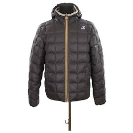 K-Way Wendbare graue Daunenjacke Grau