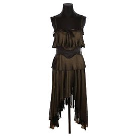 Elie Saab Goldenes Kleid Golden