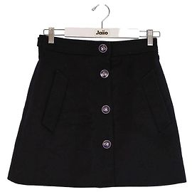 Miu Miu Wool mini skirt Navy blue