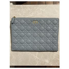 DIOR Sacs à main T. Cuir Bleu