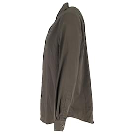 Ralph Lauren-Ralph Lauren Shirt in Green Cotton-Green,Olive green