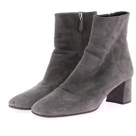Bottes Prada T.EU 41 Suède Gris