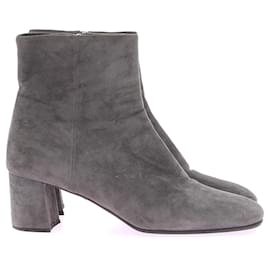 Prada-Prada boots T.EU 41 Suede-Grey