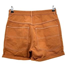 Isabel Marant-ISABEL MARANT Shorts T.FR 38 Cotton-Camel