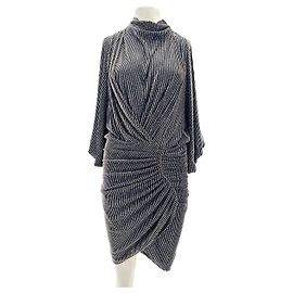 IRO Kleider T.FR 36 Polyester Silber
