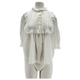 ZADIG & VOLTAIRE  Top T.International L Cotone Bianco