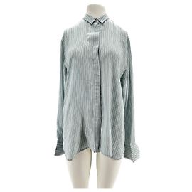 ZADIG & VOLTAIRE  Top T.International L Seta Blu