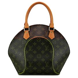 Louis Vuitton-Louis Vuitton Brown Monogram Ellipse PM-Brown