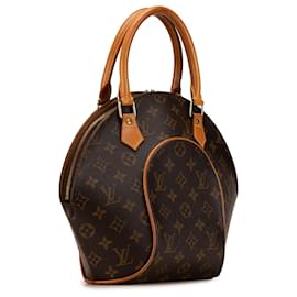 Louis Vuitton-Louis Vuitton Brown Monogram Ellipse PM-Brown