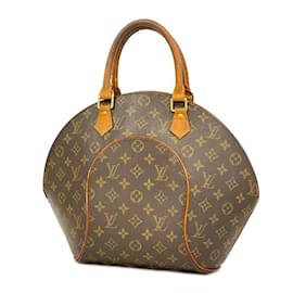 Louis Vuitton-Louis Vuitton Monogram Ellipse MM Handbag-Brown