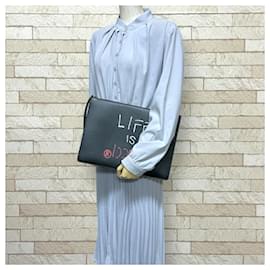 Gucci-Gucci Ghost Clutch Bag-Black
