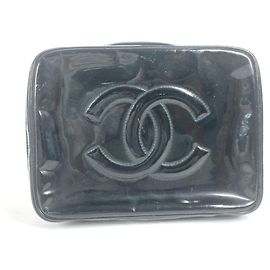 Sac à main Vanity Chanel CC Coco Mark Noir