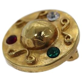 Céline-CELINE Earring metal Gold Auth ar12468-Golden