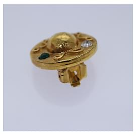 Céline-CELINE Earring metal Gold Auth ar12468-Golden
