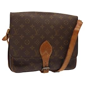 Louis Vuitton-LOUIS VUITTON Monogram Cartouchiere GM Shoulder Bag Vintage M51252 Auth yk14354-Monogram