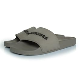 Balenciaga-Balenciaga, Pool slide bi.rub.lo in grey-Grey