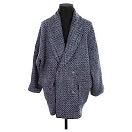 Bash Wool coat Blue