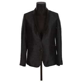 The Kooples Cotton blazer Black