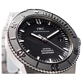 IWC-IWC GST Aquatimer stainless IW353602 '03 Genuine goods Mens-Silvery