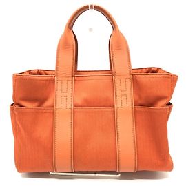 Borsa tote PM Acapulco H di Hermès Arancione