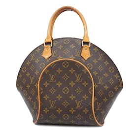 Louis Vuitton-Louis Vuitton Monogram Ellipse MM Handbag-Brown
