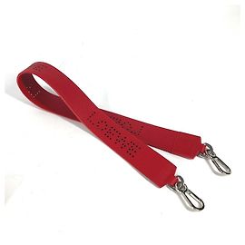 Loewe Perforated Shoulder Strap Red