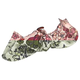 Fendi-FENDI Pink Silk Barrette-Pink