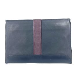 Hermès Bolsa Clutch Hermes City Slide Azul marinho