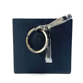 Fendi-Fendi Minibox Bag Charm Keychain-Black