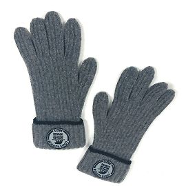 Bicolor Cashmere-Handschuhe von Louis Vuitton Braun Schwarz