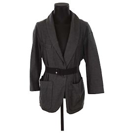 Isabel Marant Etoile Blazer de algodón Gris