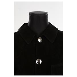 Acne-Leather coat-Black