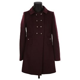 Tara Jarmon Wool coat Purple