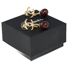 Chanel-CHANEL CC Jewelry in Brown Metal - 102082-Brown