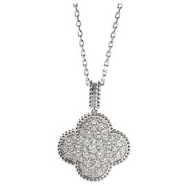 Van Cleef & Arpels Magic Alhambra con diamantes en oro blanco de 18k 2,55 CTW Otro