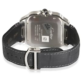 Cartier-Cartier Santos de Cartier Chrono WSSA0017 Men's Watch in  Stainless Steel-Silvery,Metallic