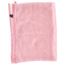Cachecol Loro Piana liso em cashmere rosa Rosa