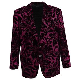 Giacca da smoking Jacquard Cooper Slim-Fit di Tom Ford in velluto viola Altro