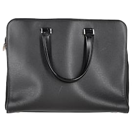 Louis Vuitton-Louis Vuitton Nevski Briefcase in Black Leather-Black