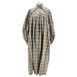 LAURENCE BRAS Vestidos T.0-5 1 Algodón Castaño