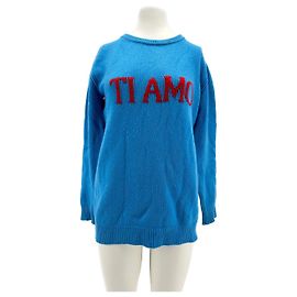 Strickwaren Alberta Ferretti T.FR 34 Baumwolle Blau