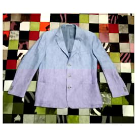 Ermenegildo Zegna-Blazers Jackets-Light blue