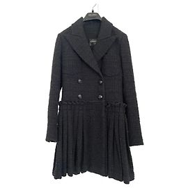 2020 Chanel dress coat Black