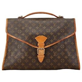 Louis Vuitton-Louis Vuitton Monogram Beverly Handbag-Brown