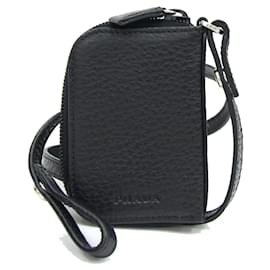 Prada-Prada Black Leather 6-Key Case-Black