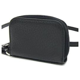 Prada-Prada Black Leather 6-Key Case-Black