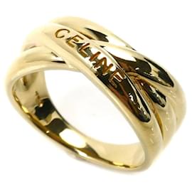 Céline-Celine 18K Yellow Gold Band Ring-Other